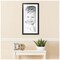 ArtToFrames 16x32" Matted Picture Frame with 12x28" Single Mat Photo Opening Framed in 1.25" Black and 2" Mat (FWM-3926-16x32)